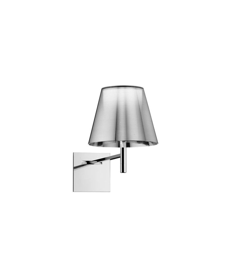 Flos Ktribe Wall Lampada a Parete Argento Alluminizzato Argento Alluminato, particolare del diffusore luminoso