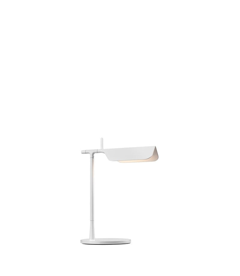 Flos Tab Table Lampada da scrivania Bianco, vista posteriore con attacco elettrico