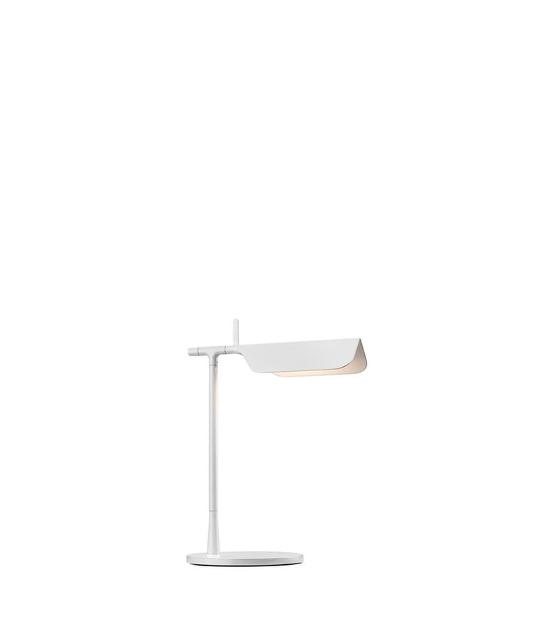 Flos Tab Table Lampada da scrivania Bianco, vista posteriore con attacco elettrico