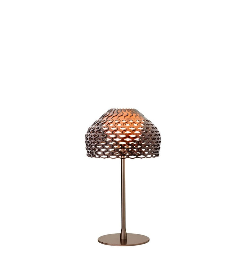 Flos Tatou Table Lampada da tavolo Grigio Ocra, particolare del diffusore luminoso