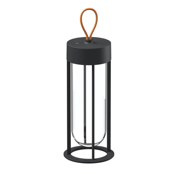 Flos In Vitro Unplugged Lampada ricaricabile nero da esterno 2700K
