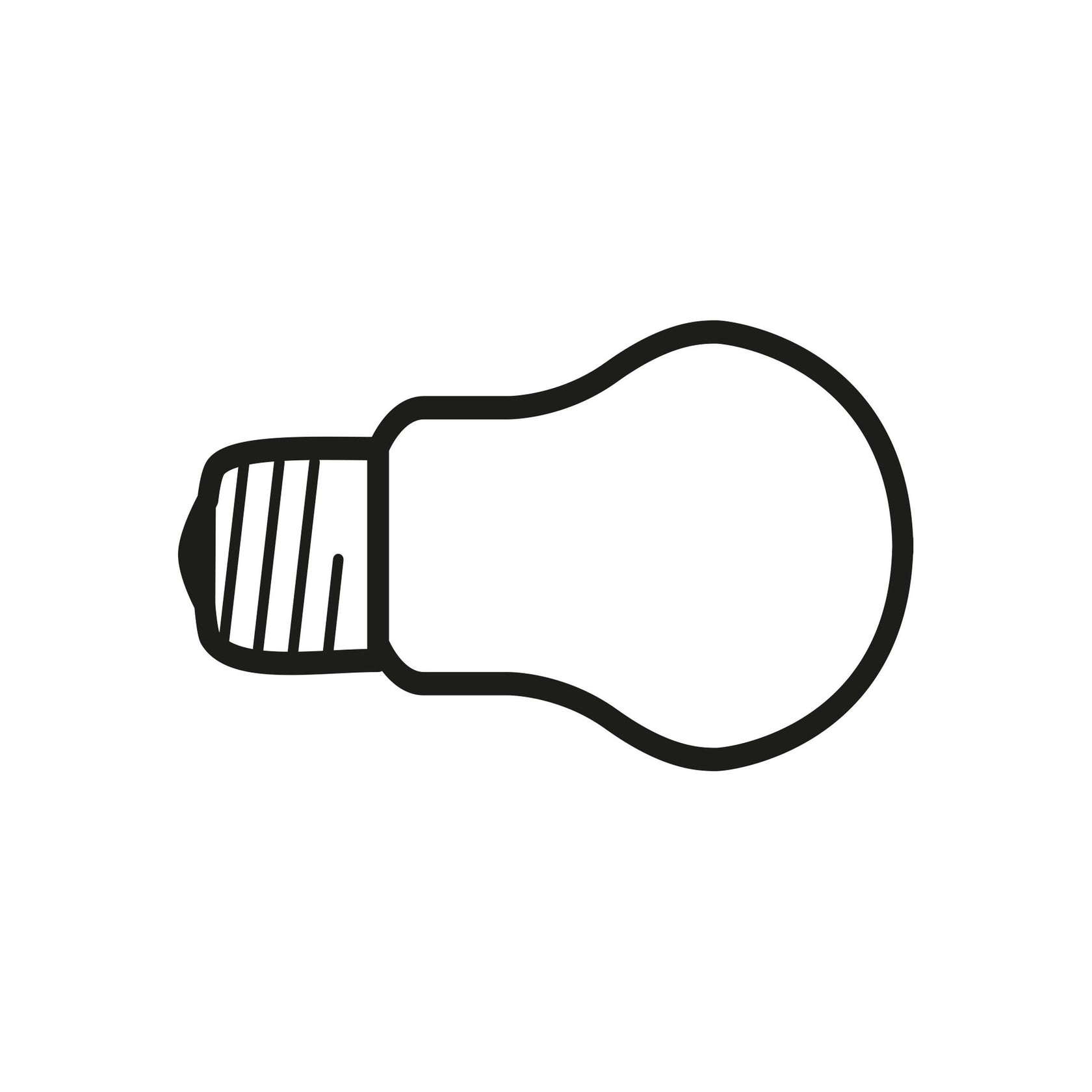 Flos Lampadina Led E27 11,5 W 220-240v 2700k A70 Zerodue accesa in ambiente, design e diffusione della luce
