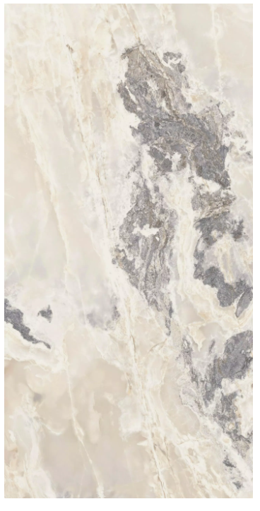 Pavimento rivestimento 120x240 rettificato 6 mm white blend, superficie e texture ravvicinata del gres - Casadolcecasa