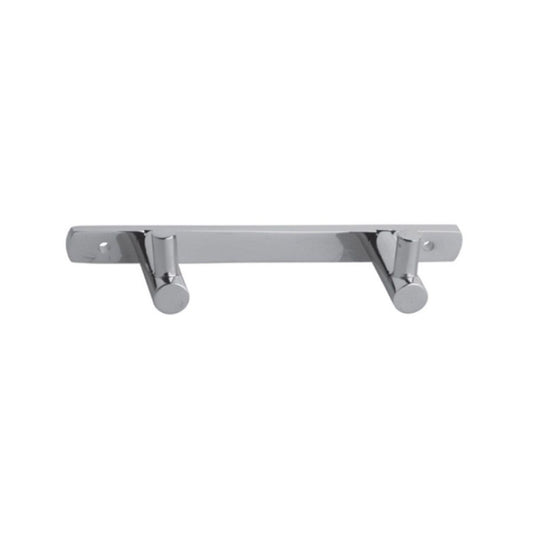 New Line G1 Gangio Appendino 14 Cm Doppio Portasciugamani Portabito Cromo