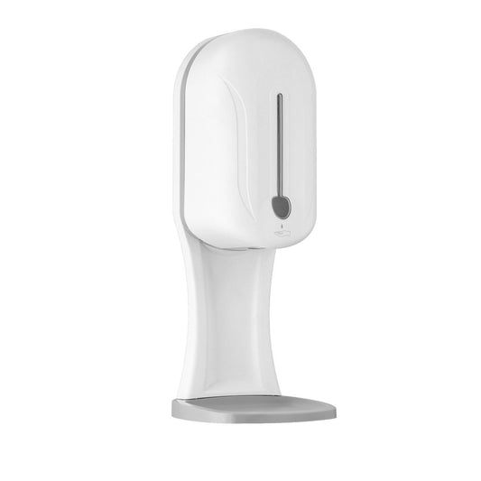 New Line S2 Dispenser Sapone da Tavolo Parete A Batterie Per Sapone e Gel con sensore Bianco