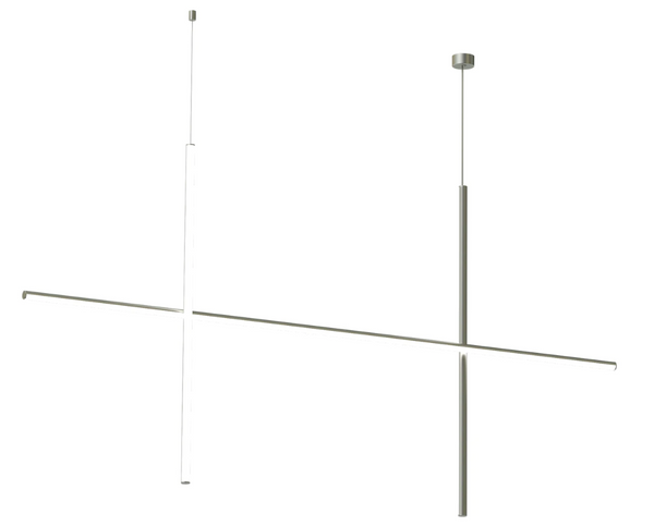 Flos Coordinates Suspension 2 CLIII Lampada sospesa a luce diffusa Argent moon